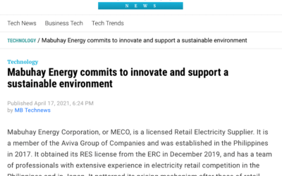 Manila Bulletin: Mabuhay Energy commits to innovate and support a sustainable environment